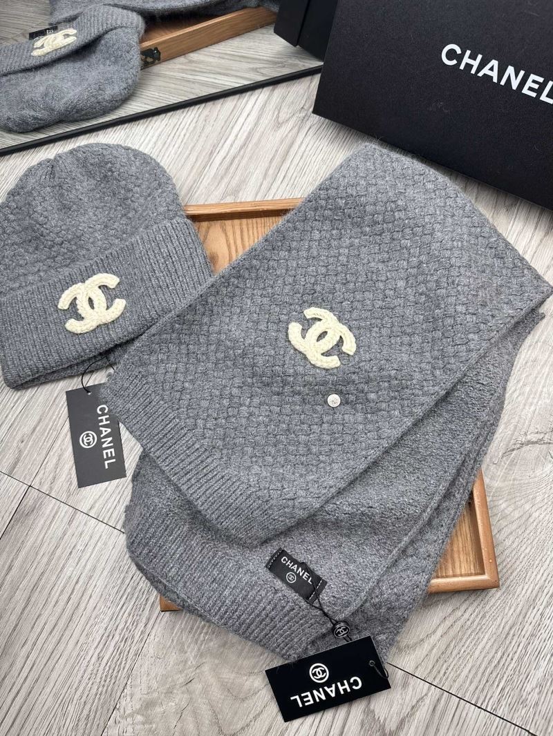 Chanel Caps Scarfs